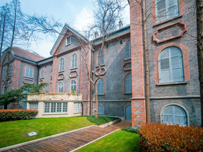 上海徐家汇天主堂哥特式建筑 徐光启