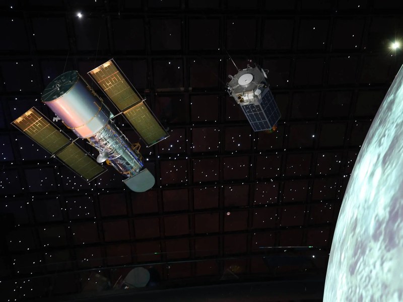 天文探索独立营 孩子在上海天文馆仰望星空