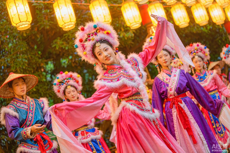 广西民族歌舞