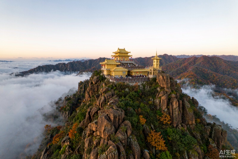 中原秋日山野 · 河南