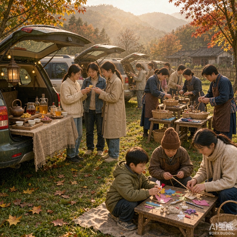 草坪生活节四组微景观：写信、做香囊、喝一杯白茶特饮 · hn