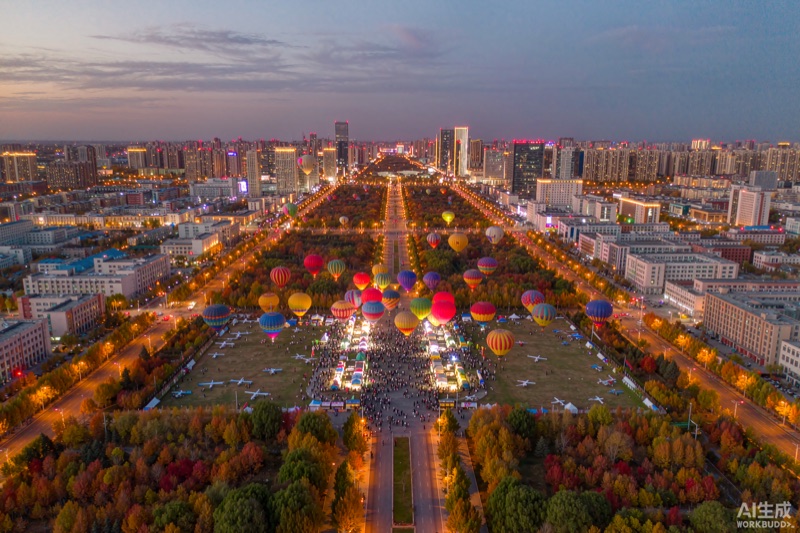 长春秋季夜空