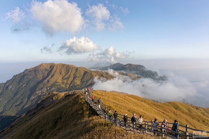 武功山 1:1 免单，三清山把索道也免了 · jx