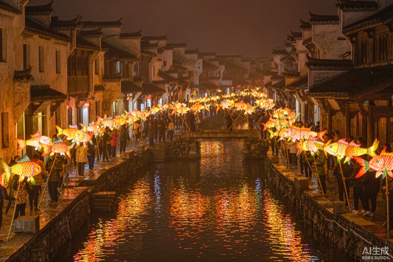 婺源夜游