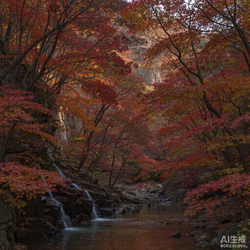 辽宁秋日山色