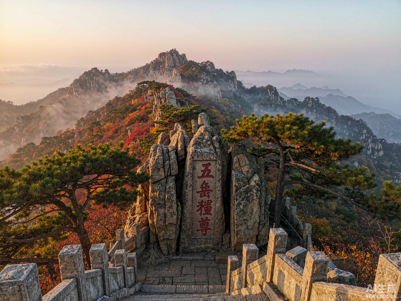 泰山秋色