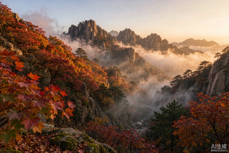 泰山秋色
