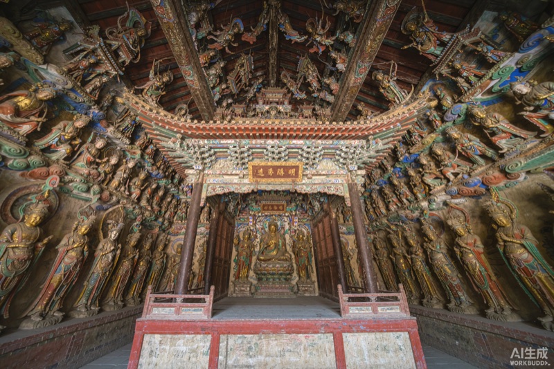 山西古建实景演绎与古风沉浸式体验意象