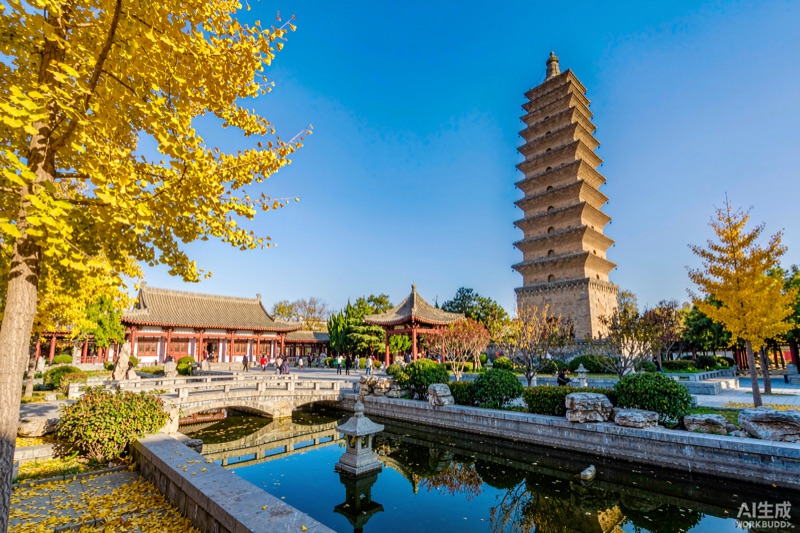 陕西秋景（资料图）