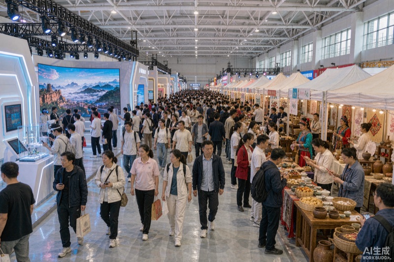 文旅博览会现场 · 天津