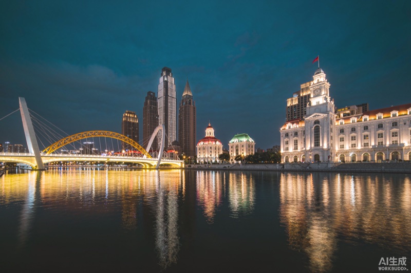海河夜游 · 天津