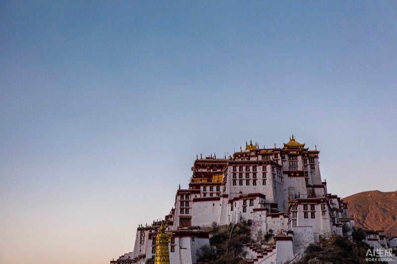 布达拉宫晨光