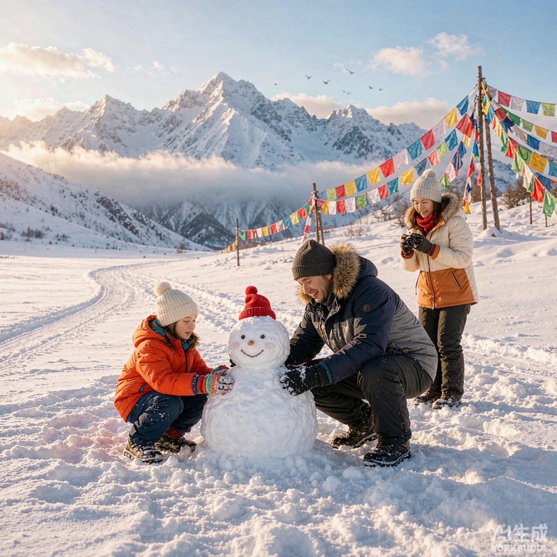 雪国亲子时光